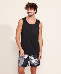 Short-Masculino-Estampado-Floral-com-Cordao-Preto-9906830-Preto_3