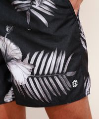Short-Masculino-Estampado-Floral-com-Cordao-Preto-9906830-Preto_6