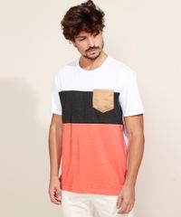 Camiseta-Masculina-com-Recorte-e-Bolso-em-Suede-Manga-Curta-Gola-Careca-Branca-9967018-Branco_1