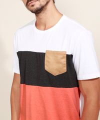 Camiseta-Masculina-com-Recorte-e-Bolso-em-Suede-Manga-Curta-Gola-Careca-Branca-9967018-Branco_4