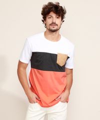 Camiseta-Masculina-com-Recorte-e-Bolso-em-Suede-Manga-Curta-Gola-Careca-Branca-9967018-Branco_5