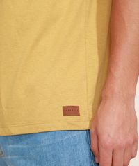 Camiseta-Masculina--Free-Mind---Manga-Curta-Gola-Careca-Mostarda-9968453-Mostarda_5