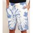 Bermuda-de-Moletom-Masculina-Relaxed-Estampada-Tie-Dye-com-Cordao-Azul-9967985-Azul_1