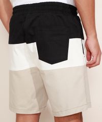 Bermuda-de-Sarja-Masculina-Relaxed-com-Recortes-Multicor-9941829-Multicor_2