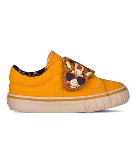 tenis infantil amarelo