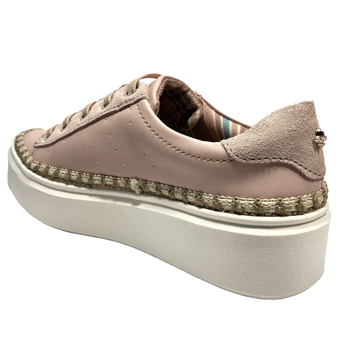 tenis cravo e canela plataforma