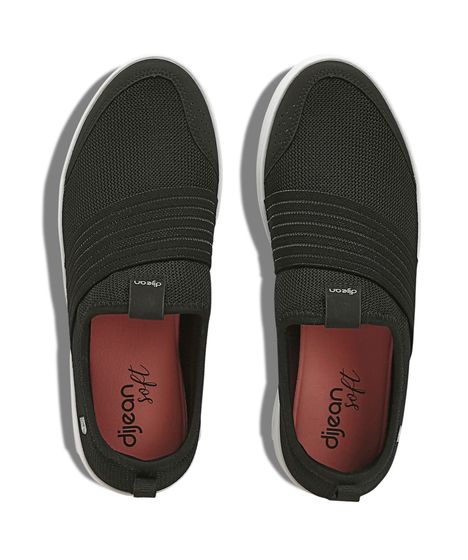 tênis dijean elástico preto