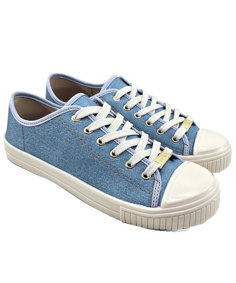tenis moleca azul claro