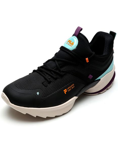 tenis feminino preto fila