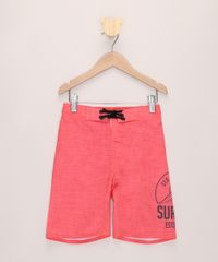 Bermuda-Surf-Infantil-Paisagem--Surfing--com-Cordao-Coral-9962959-Coral_1