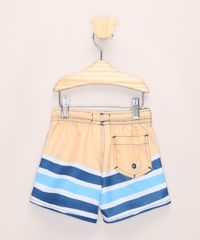 Bermuda-Surf-Infantil-com-Listras-e-Cordao-Amarela-9963193-Amarelo_2