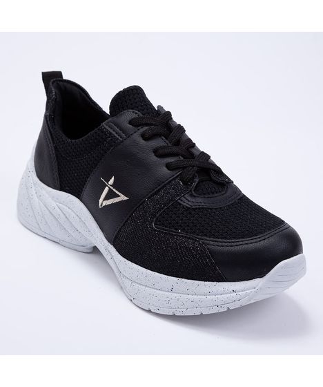 tenis preto feminino c&a