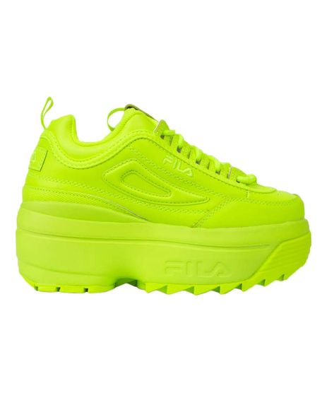 tenis fila amarelo disruptor