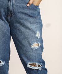Calca-Jeans-Feminina-Plus-Size-Sawary-Baggy-Cintura-Alta-Destroyed-com-Martingale-Azul-Escuro-9976413-Azul_Escuro_4