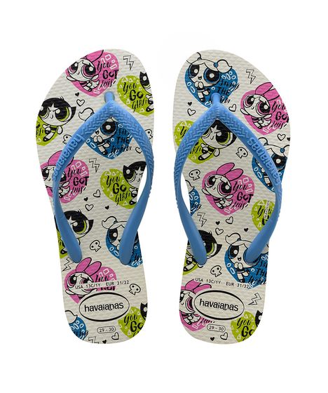 havaianas slim powerpuff girls