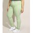 Calca-de-Sarja-Feminina-Plus-Size-Sawary-Skinny-Cintura-Alta-Verde-Claro-9976414-Verde_Claro_1
