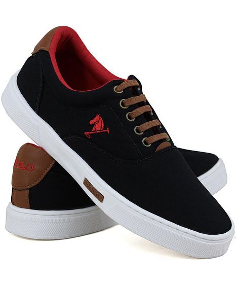tênis masculino polo joy casual em lona