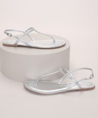 Rasteirinha-Feminina-Oneself-com-Strass-Prateada-9975857-Prateada_1