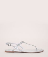 Rasteirinha-Feminina-Oneself-com-Strass-Prateada-9975857-Prateada_2