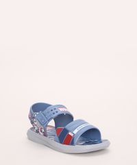 Papete-Infantil-Grendene-Capitao-America-Marvel-Azul-9974185-Azul_3