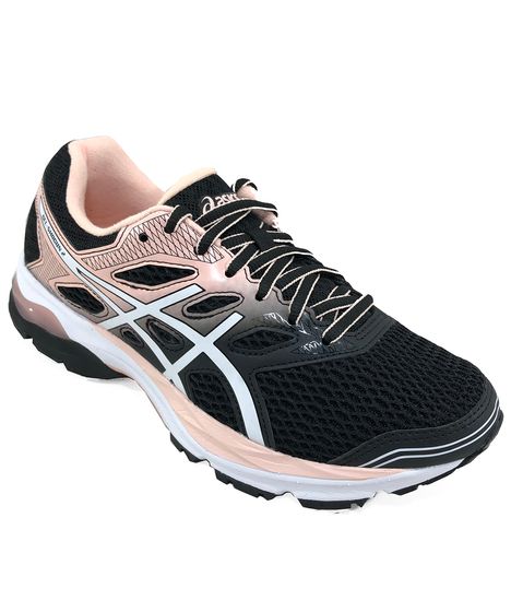 tenis asics gel feminino preto