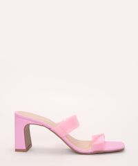 Tamanco-Feminino-Oneself-Salto-Medio-com-Tiras-em-Vinil-Rosa-9975225-Rosa_2