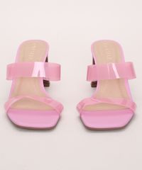 Tamanco-Feminino-Oneself-Salto-Medio-com-Tiras-em-Vinil-Rosa-9975225-Rosa_5