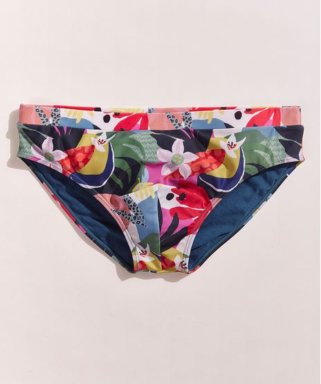 Sunga-Masculina-Feline-Slip-Tropical-com-Cordao-Protecao-UV50--Multicor-9970702-Multicor_1