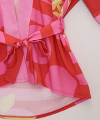 Kimono-Tal-Mae-Tal-Filha-Infantil-Feline-Estampado-Dots-Tropical-Manga-Curta-Vermelho-9965488-Vermelho_4