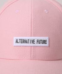 Bone-de-Sarja-Masculino-Aba-Curva-com-Bordado-Rosa-Claro-9966359-Rosa_Claro_4