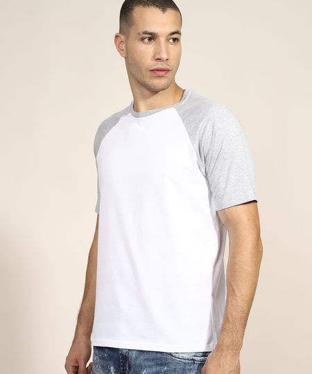 Camiseta-Masculina-Basica-Raglan-Manga-Curta-Gola-Careca-Cinza-Mescla-Claro-8808223-Cinza_Mescla_Claro_1