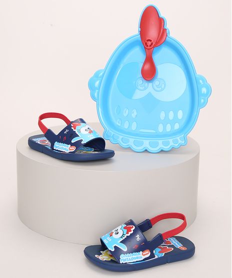 Sandalia-Infantil-Grendene-Galinha-Pintadinha---Brinde-Azul-9974157-Azul_1