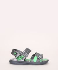 Papete-Infantil-Grendene-Hulk-Marvel-Cinza-9974188-Cinza_2