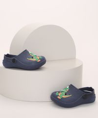 Babuche-Infantil-LueLua-Dinossauro-Azul-Marinho-9974398-Azul_Marinho_1