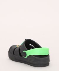 Babuche-Infantil-LueLua-Dinossauro-Preta-9974403-Preto_4