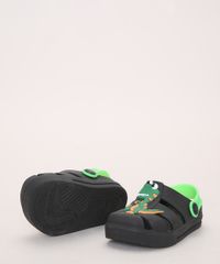 Babuche-Infantil-LueLua-Dinossauro-Preta-9974403-Preto_6