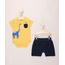 Conjunto-Infantil-de-Body-Dinossauro-Manga-Curta-Amarelo---Short-de-Moletom-Azul-Marinho-9974757-Azul_Marinho_1