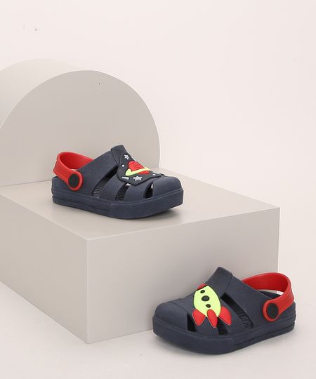 Babuche-Infantil-LueLua-Foguete-e-Planeta-Azul-Marinho-9974405-Azul_Marinho_1