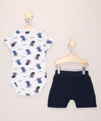 Conjunto-Infantil-de-Body-Estampado-de-Dinossauro-Manga-Curta-Off-White---Short-de-Moletom-Azul-Marinho-9974759-Azul_Marinho_2