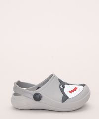 Babuche-Infantil-LueLua-Tubarao-Cinza-9974402-Cinza_2