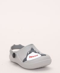 Babuche-Infantil-LueLua-Tubarao-Cinza-9974402-Cinza_3