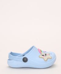 Babuche-Infantil-LueLua-Estrela-e-Arco-Iris-Azul-Claro-9974378-Azul_Claro_2