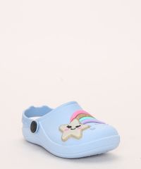 Babuche-Infantil-LueLua-Estrela-e-Arco-Iris-Azul-Claro-9974378-Azul_Claro_3