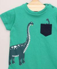 Conjunto-Infantil-de-Body-Dinossauro-Manga-Curta-Verde---Short-de-Moletom-Azul-Marinho-9974756-Azul_Marinho_2