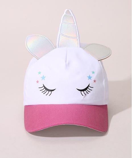 Bone-Infantil-Aba-Curva-Unicornio-Branco-9975358-Branco_1