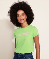 Blusa-Feminina--A-funcao-de-Agradar-a-Todos-----Manga-Curta-Decote-Redondo-Verde-9968595-Verde_1