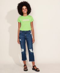 Blusa-Feminina--A-funcao-de-Agradar-a-Todos-----Manga-Curta-Decote-Redondo-Verde-9968595-Verde_6