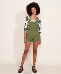 Macaquinho-de-Sarja-Feminino-com-Bolsos-Verde-Militar-9968460-Verde_Militar_5
