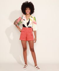 Blusa-Feminina-Estampada-Geometrica-e-Tucano-Manga-3-4-Decote-em-V-com-Transpasse-Multicor-9967559-Multicor_5