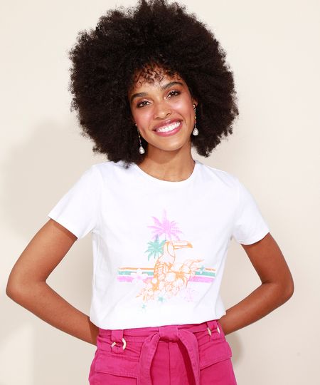 Blusa-Feminina-Flores--Tucano-e-Flores--Manga-Curta-Decote-Redondo-Off-White-9971176-Off_White_1 Blusa-Feminina-Flores--Tucano-e-Flores--Manga-Curta-Decote-Redondo-Off-White-9971176-Off_White_1